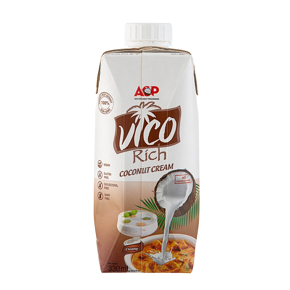 Кокосовые сливки ACP Vico Rich, 0,33 л - фото 5743