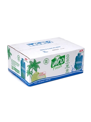 Кокосовая вода натуральная Vico Fresh (короб 24 шт.*0,33 л.) 4113